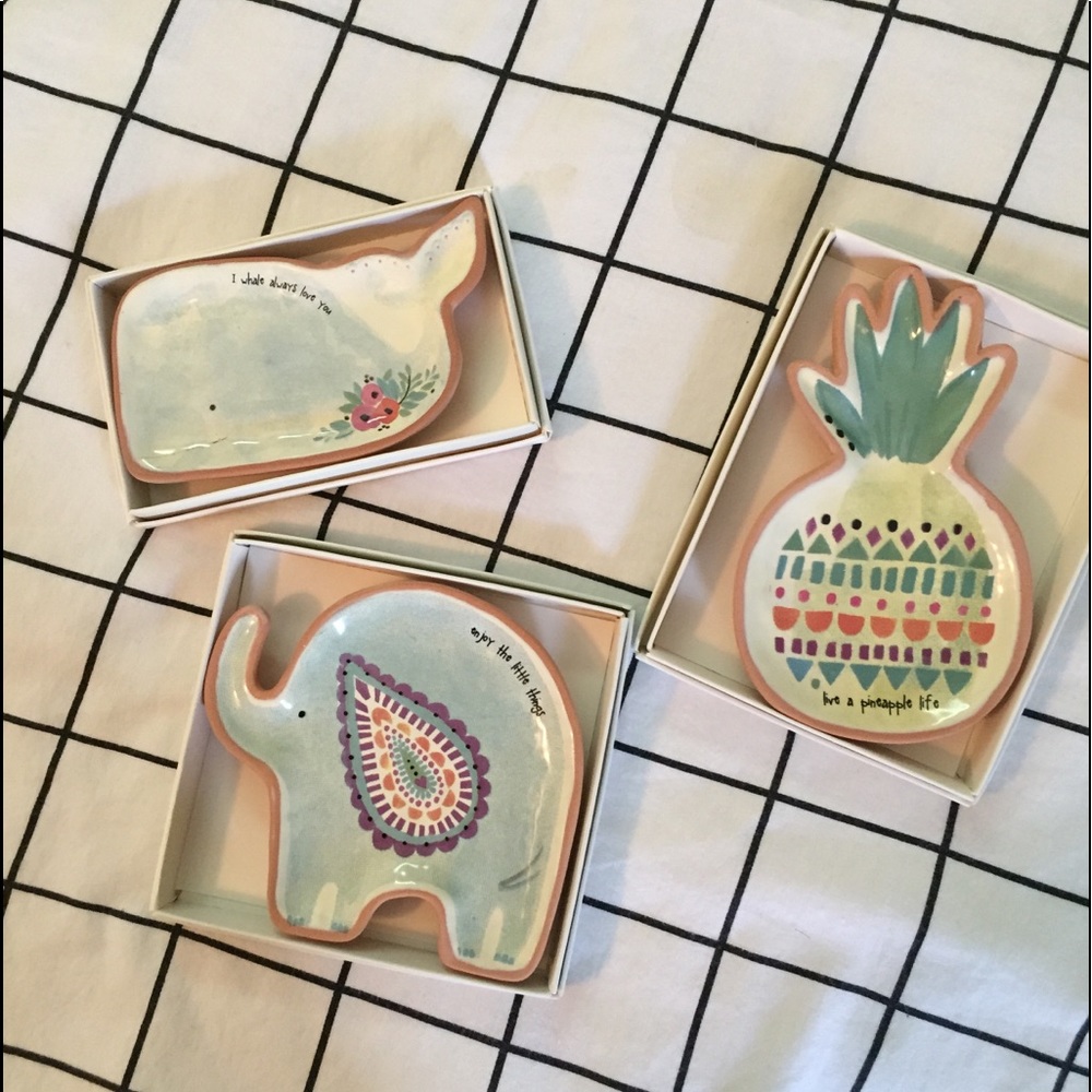 Natural Life Mini Decorative Plates